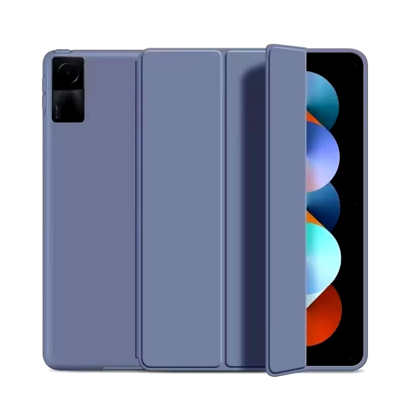 For  Mi Pad 8 7 6 Pro 5 11.2 Case Redmi Pad SE 11 10.6 8.7 2 Pro 12.1 Auto Wake up & Sleep Silicone Cover Support Charging