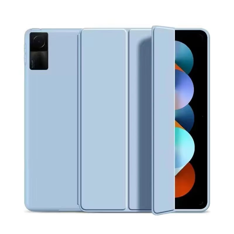 For  Mi Pad 8 7 6 Pro 5 11.2 Case Redmi Pad SE 11 10.6 8.7 2 Pro 12.1 Auto Wake up & Sleep Silicone Cover Support Charging